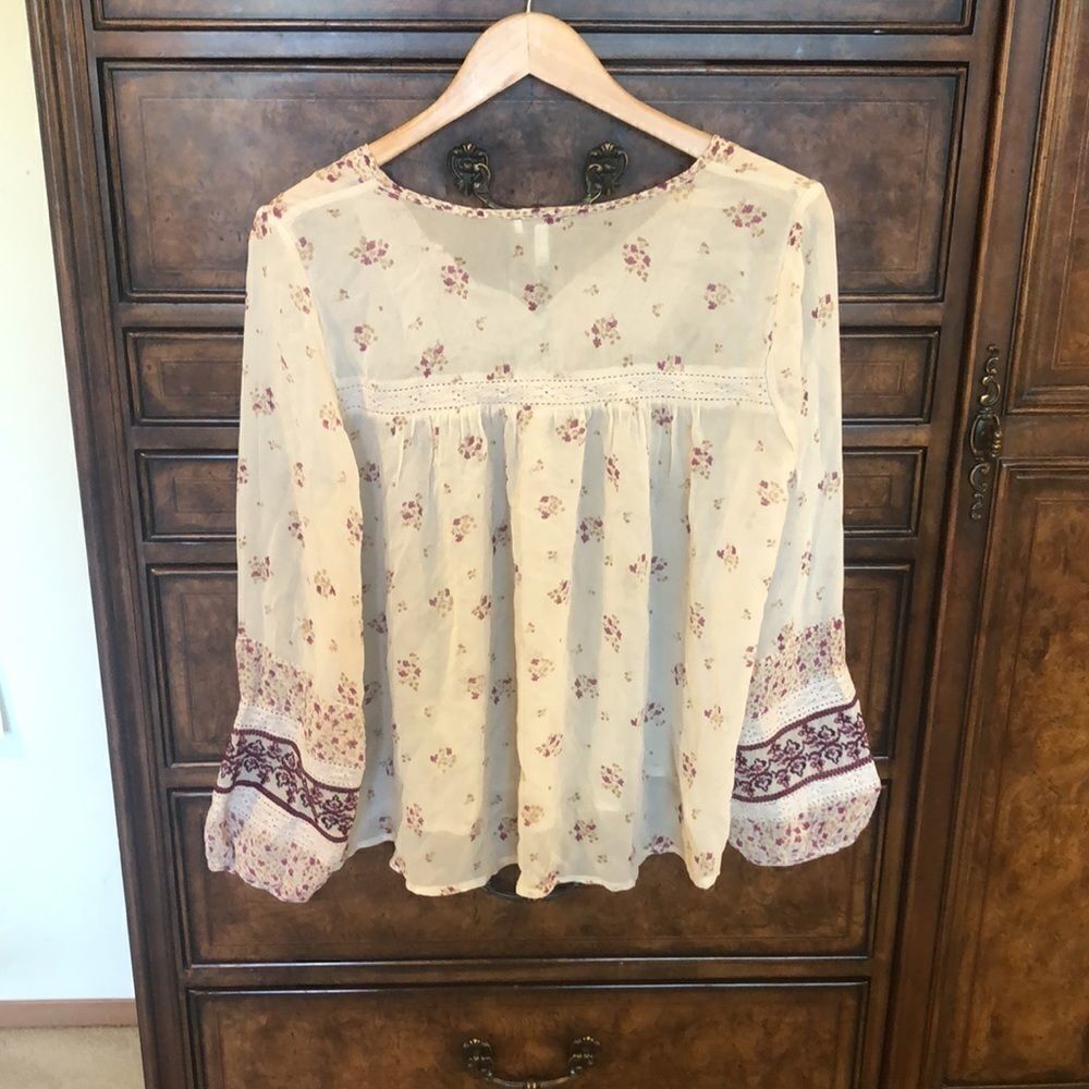 Joie silk see through top - Picture 7 of 14